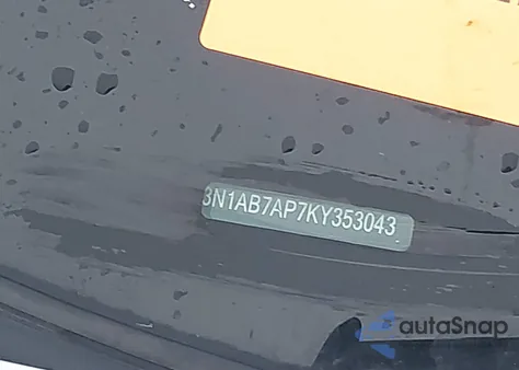 2019 Nissan Sentra S z USA, uszkodzony, nr VIN 3N1AB7AP7KY353043